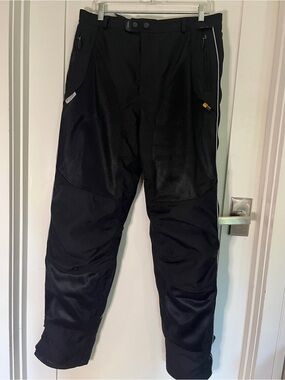 Olympia Moto Sports Women's Airglide Mesh Motorcycle Riding Over Pants - Size 12